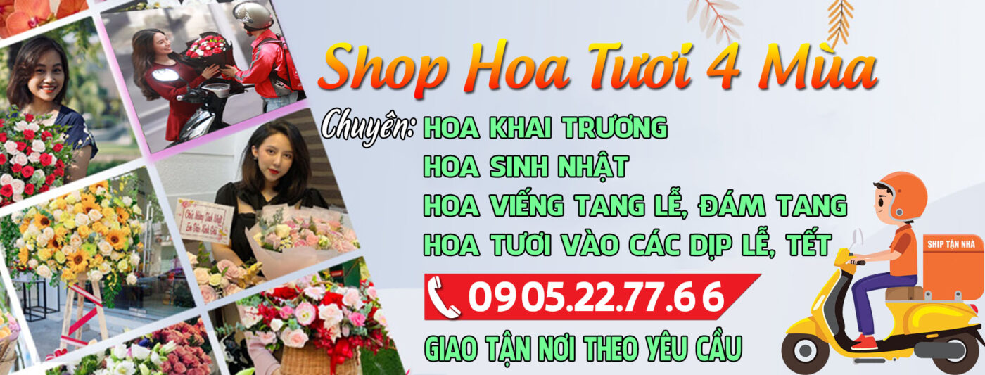 Shop Hoa Tươi Huyện Giao Thủy - Shop Hoa 4 Mùa