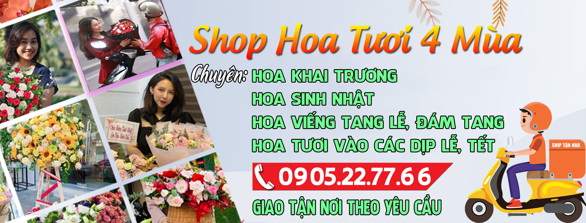 Shop Hoa Tươi Huyện Hớn Quản, Bình Phước
